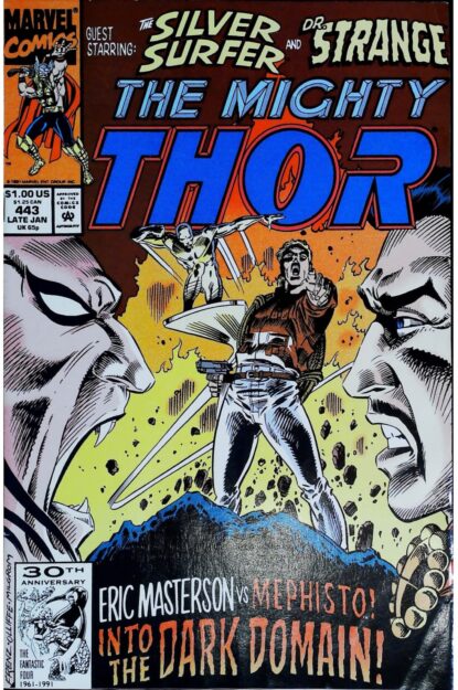 Couverture de MIGHTY THOR (1989) #443 - par Ron Frenz - lecubeacomics.com