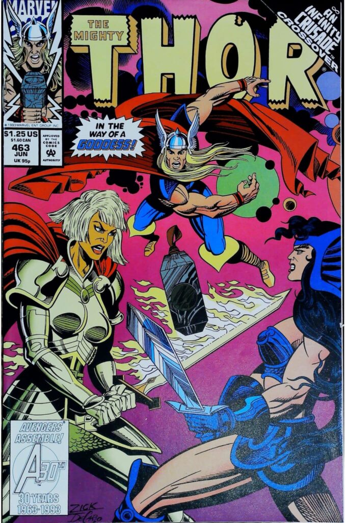 Mighty Thor #463, vue de l'exemplaire