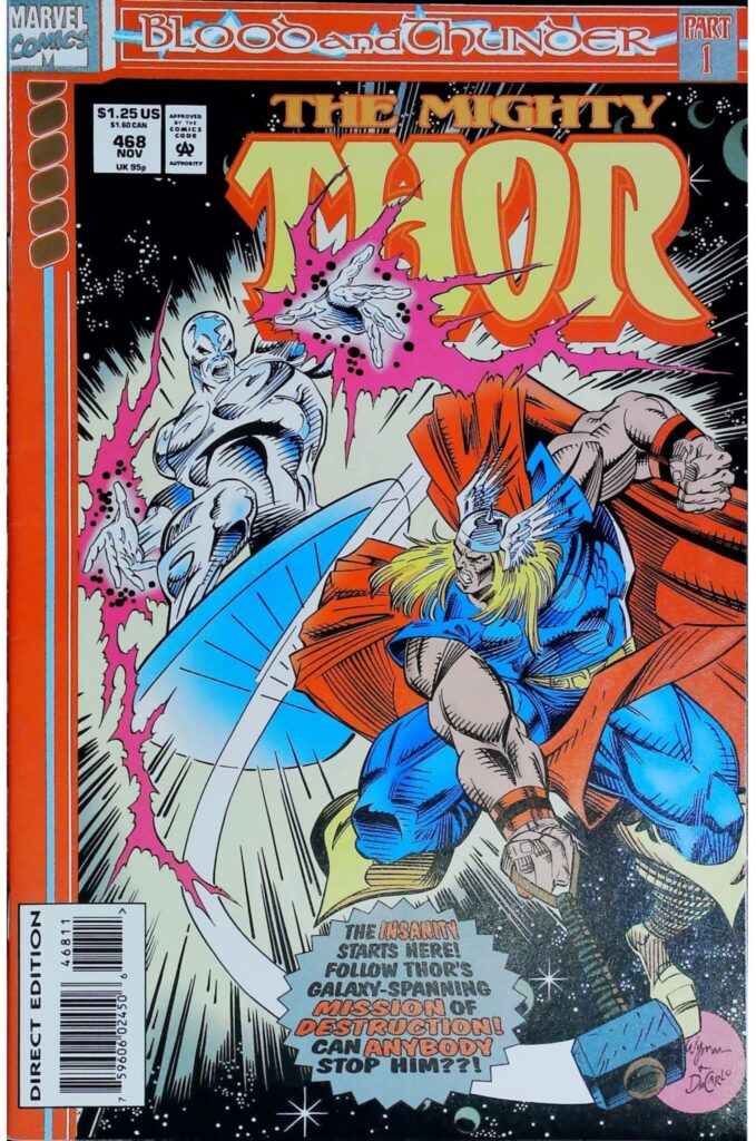 Mighty Thor #468, vue de l'exemplaire