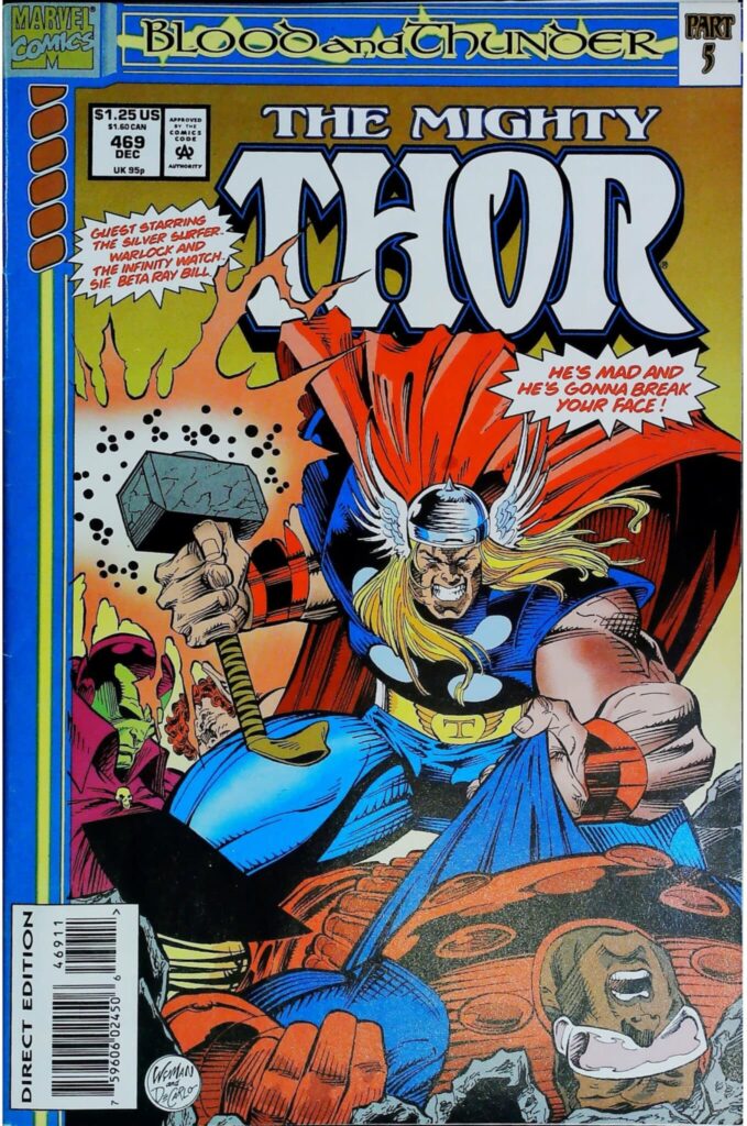Mighty Thor #469, vue de l'exemplaire