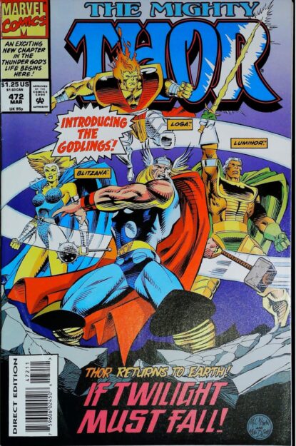 Couverture de MIGHTY THOR (1989) #472 - par M.C. Wyman - lecubeacomics.com