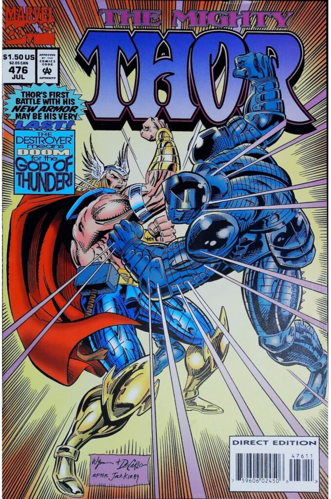 Mighty Thor #476, vue de l'exemplaire