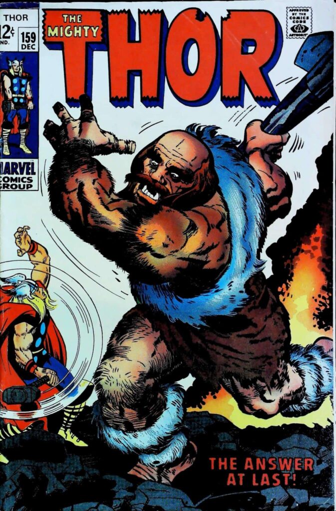 Thor #159 - Vg 4.0 : Long Center Crease, exemplaire VG/FN 5.0, recto