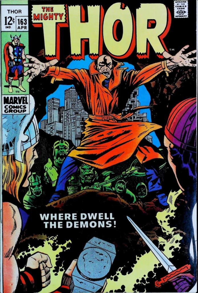 Thor #163, exemplaire VG/FN 5.0, recto