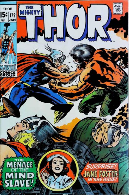 Couverture de THOR (1962) #172 - par Bill Everett - lecubeacomics.com