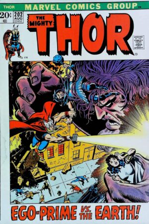THOR (1962) #202 Marvel lecubeacomics.com