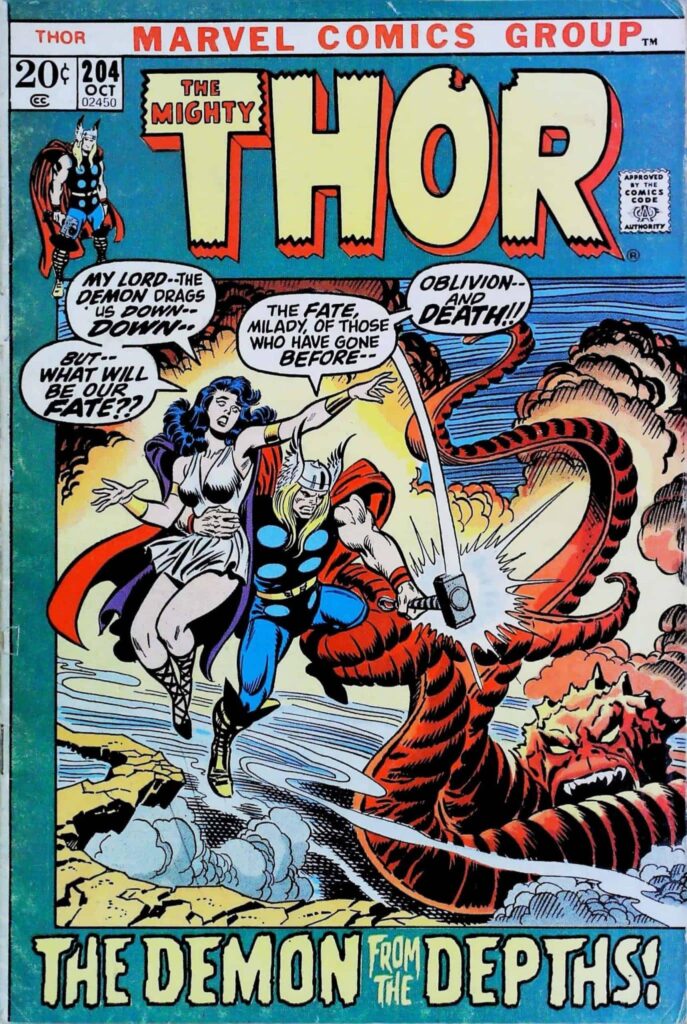 Thor #204, vue de l'exemplaire