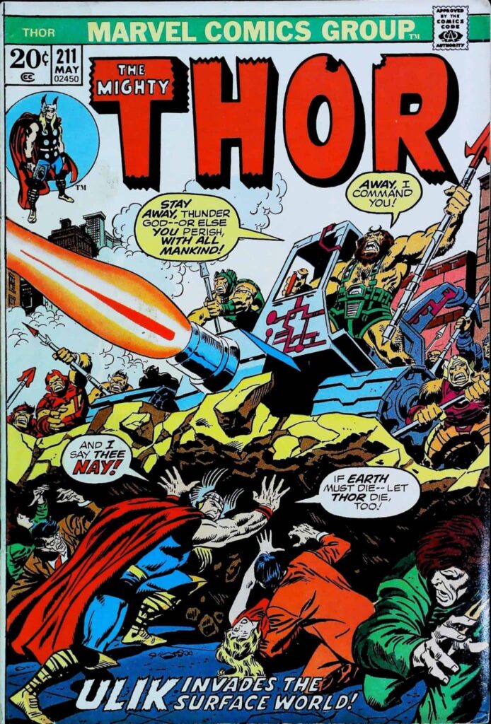 Thor #211, vue de l'exemplaire