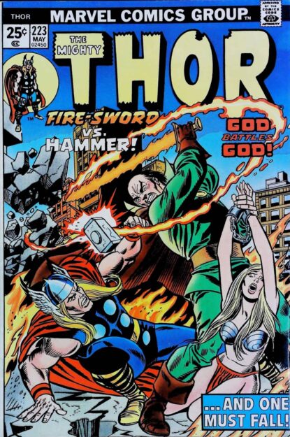 Couverture de THOR (1962) #223 - par Gil Kane - lecubeacomics.com