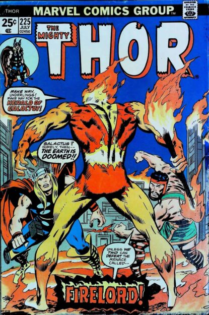 Couverture de THOR (1962) #225 - par John Buscema - lecubeacomics.com