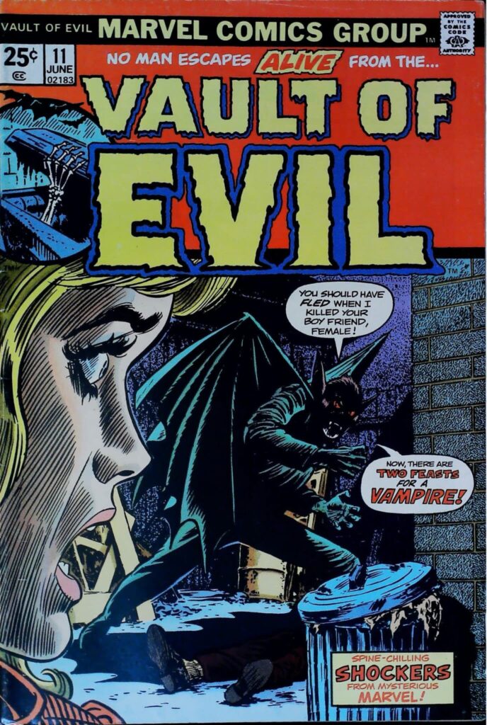 Vault Of Evil #11, vue de l'exemplaire