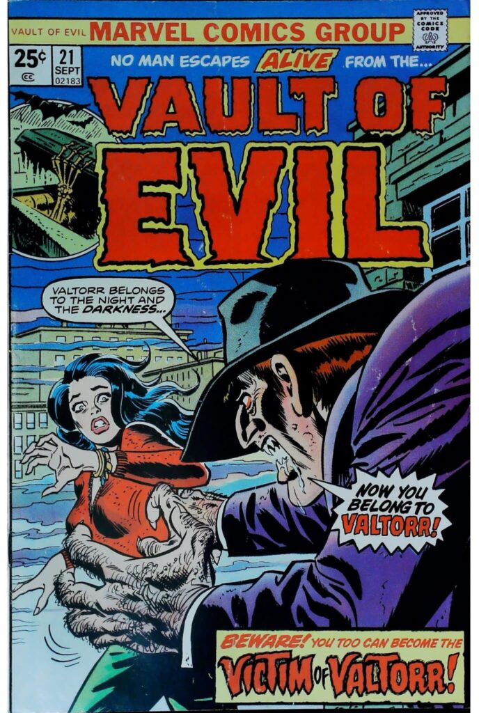 Vault Of Evil #21, vue de l'exemplaire