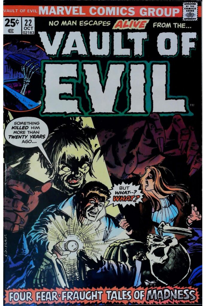 Vault Of Evil #22, vue de l'exemplaire