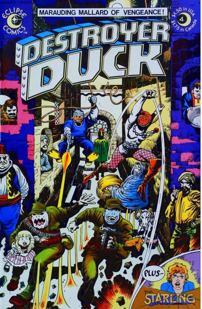 Destroyer Duck #4, vue de l'exemplaire