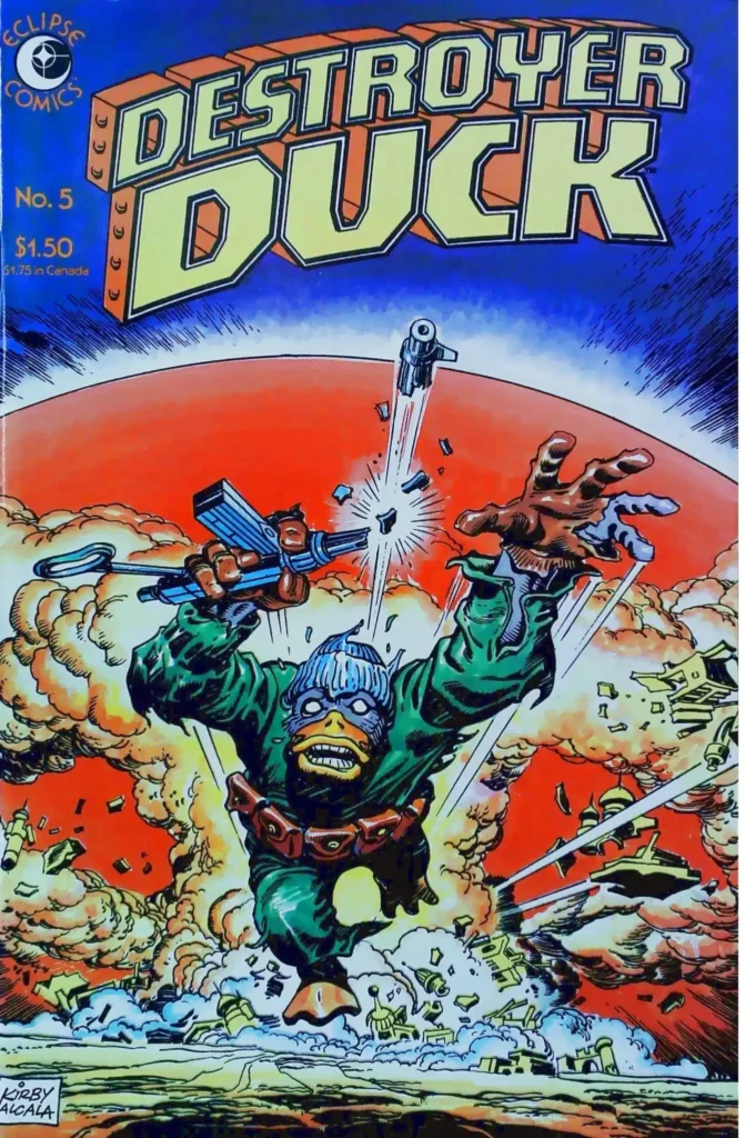 Destroyer Duck #5, vue de l'exemplaire