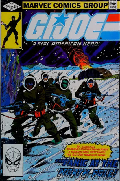 G.I. JOE: A REAL AMERICAN HERO (1982) #2 - Marvel - lecubeacomics.com Couverture de G.I. JOE: A REAL AMERICAN HERO (1982) #2 - par Herb Trimpe - lecubeacomics.com