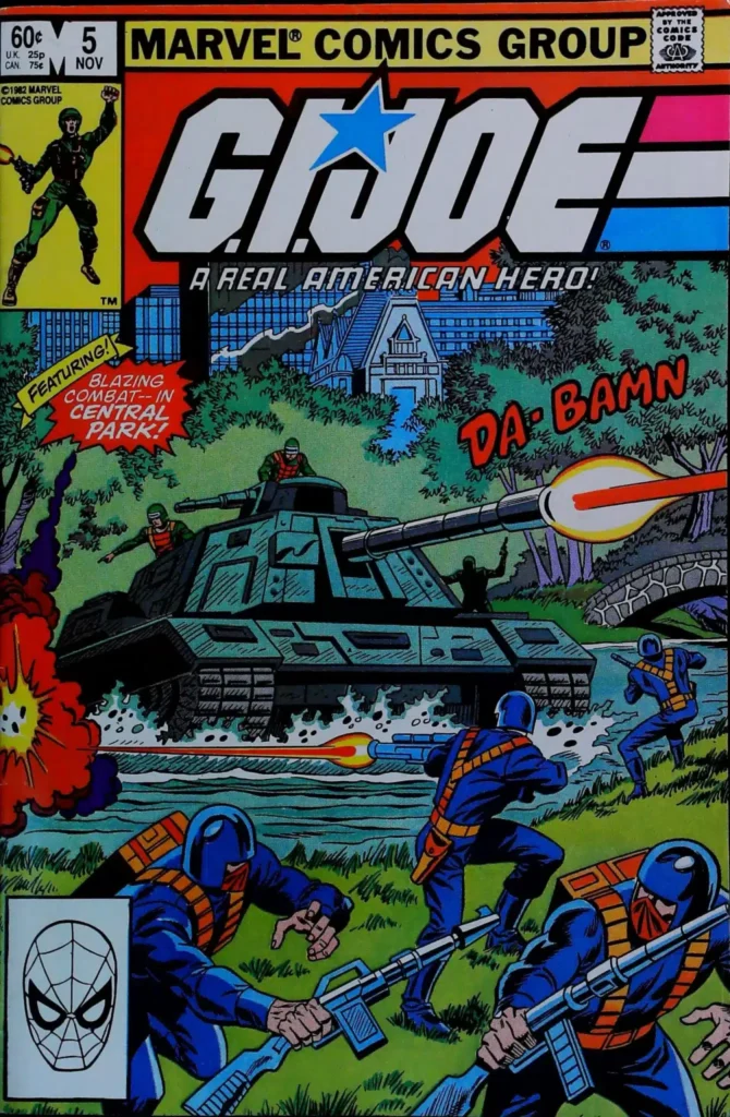 G.i. Joe: A Real American Hero #5, vue de l'exemplaire