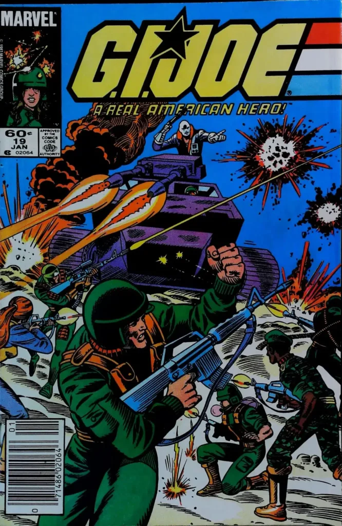G.i. Joe: A Real American Hero #19, vue de l'exemplaire