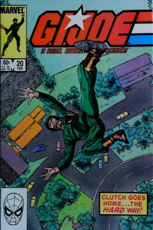 Couverture de G.I. JOE: A REAL AMERICAN HERO (1982) #20 - par John Byrne - lecubeacomics.com
