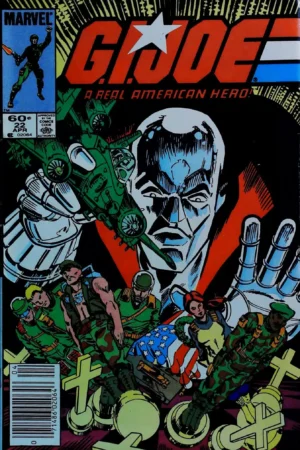 Couverture de G.I. JOE: A REAL AMERICAN HERO (1982) #22 - par Klaus Janson - lecubeacomics.com