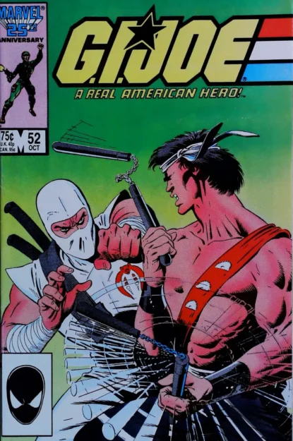G.I. JOE: A REAL AMERICAN HERO (1982) #52 - Marvel - lecubeacomics.com Couverture de G.I. JOE: A REAL AMERICAN HERO (1982) #52 - par Mike Zeck - lecubeacomics.com
