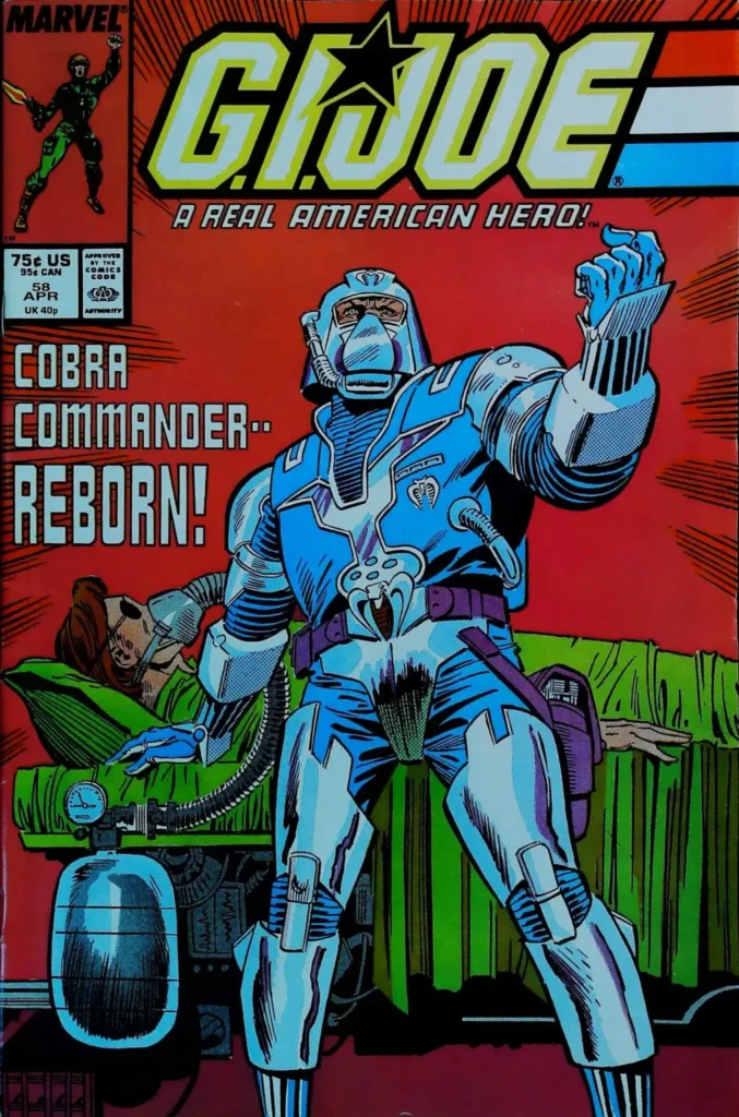 G.i. Joe: A Real American Hero #58, vue de l'exemplaire