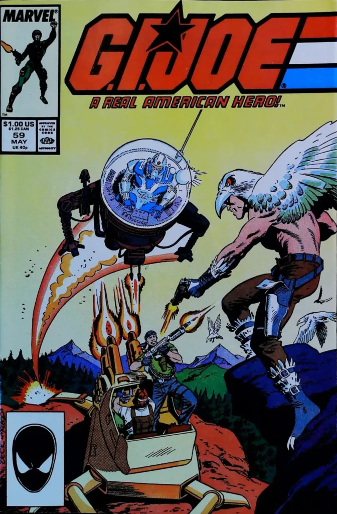 G.i. Joe: A Real American Hero #59, vue de l'exemplaire