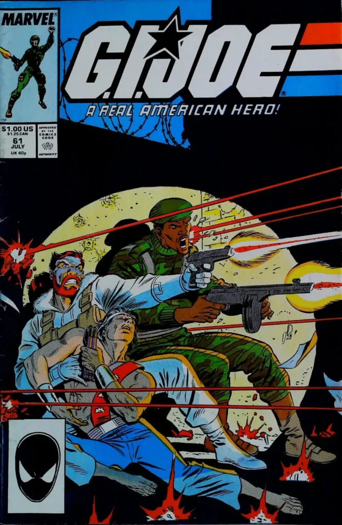 G.i. Joe: A Real American Hero #61, vue de l'exemplaire