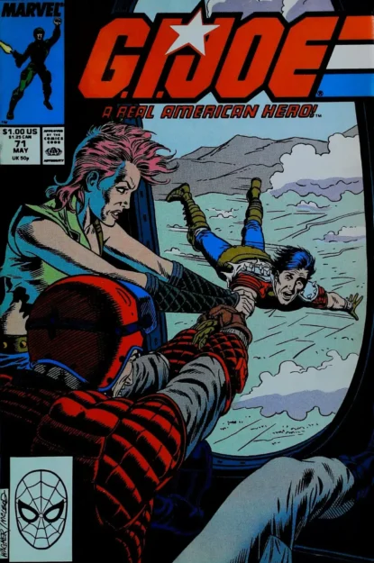 G.I. JOE: A REAL AMERICAN HERO (1982) #71 - Marvel - lecubeacomics.com Couverture de G.I. JOE: A REAL AMERICAN HERO (1982) #71 - par Bob McLeod - lecubeacomics.com