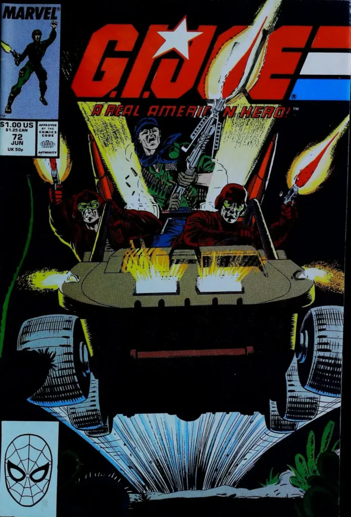 G.i. Joe: A Real American Hero #72, vue de l'exemplaire