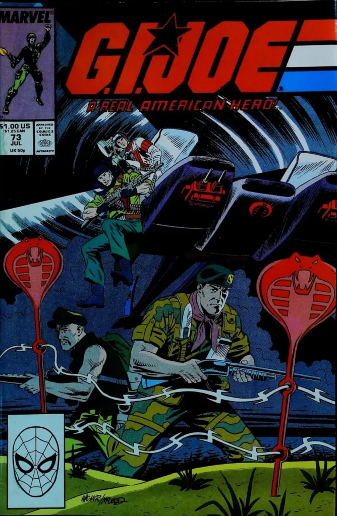 G.i. Joe: A Real American Hero #73, vue de l'exemplaire