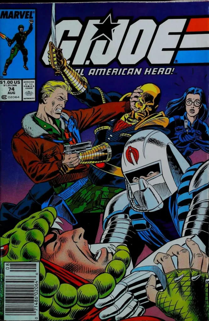 G.i. Joe: A Real American Hero #74, vue de l'exemplaire