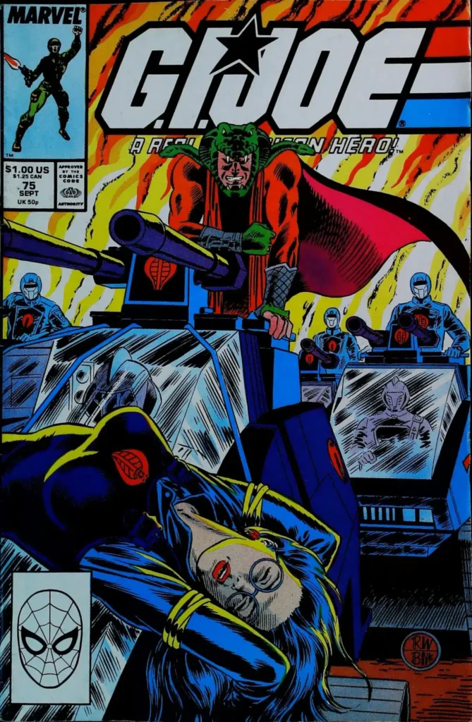 G.i. Joe: A Real American Hero #75, vue de l'exemplaire