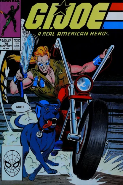 G.I. JOE: A REAL AMERICAN HERO (1982) #79 - Marvel - lecubeacomics.com Couverture de G.I. JOE: A REAL AMERICAN HERO (1982) #79 - par Bob McLeod - lecubeacomics.com