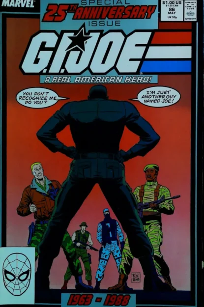 G.I. JOE: A REAL AMERICAN HERO (1982) #86 - Marvel - lecubeacomics.com Couverture de G.I. JOE: A REAL AMERICAN HERO (1982) #86 - par Bob McLeod - lecubeacomics.com
