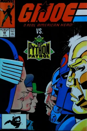 Couverture de G.I. JOE: A REAL AMERICAN HERO (1982) #88 - par Tony Salmons - lecubeacomics.com