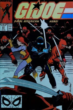 Couverture de G.I. JOE: A REAL AMERICAN HERO (1982) #91 - par Andy Kubert - lecubeacomics.com