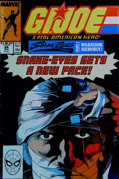 G.I. JOE: A REAL AMERICAN HERO (1982) #94 - Marvel - lecubeacomics.com Couverture de G.I. JOE: A REAL AMERICAN HERO (1982) #94 - par Andy Kubert - lecubeacomics.com