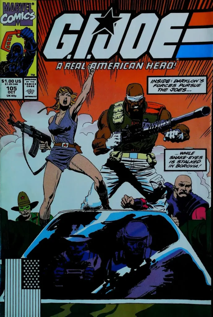 G.i. Joe: A Real American Hero #105, vue de l'exemplaire