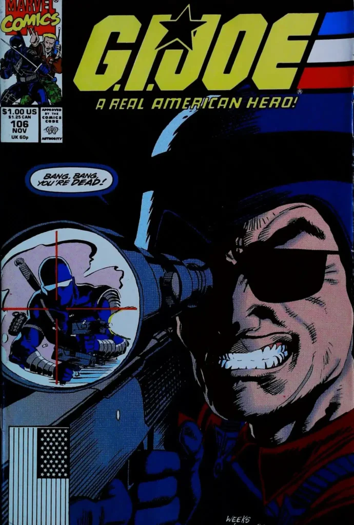 G.i. Joe: A Real American Hero #106, vue de l'exemplaire