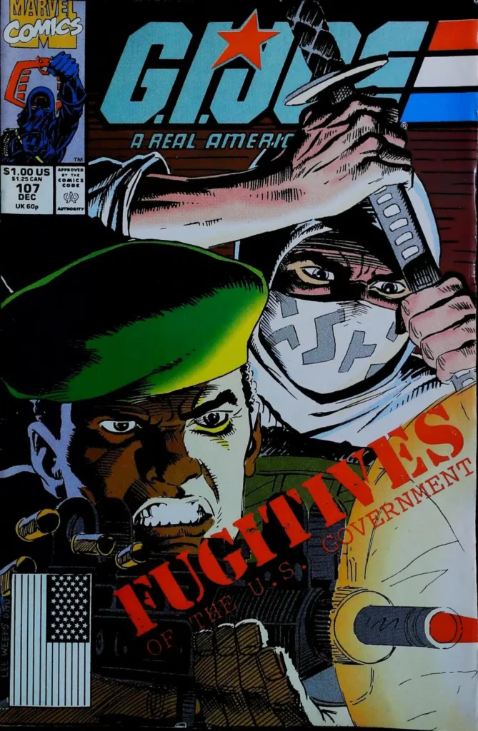 G.i. Joe: A Real American Hero #107, vue de l'exemplaire