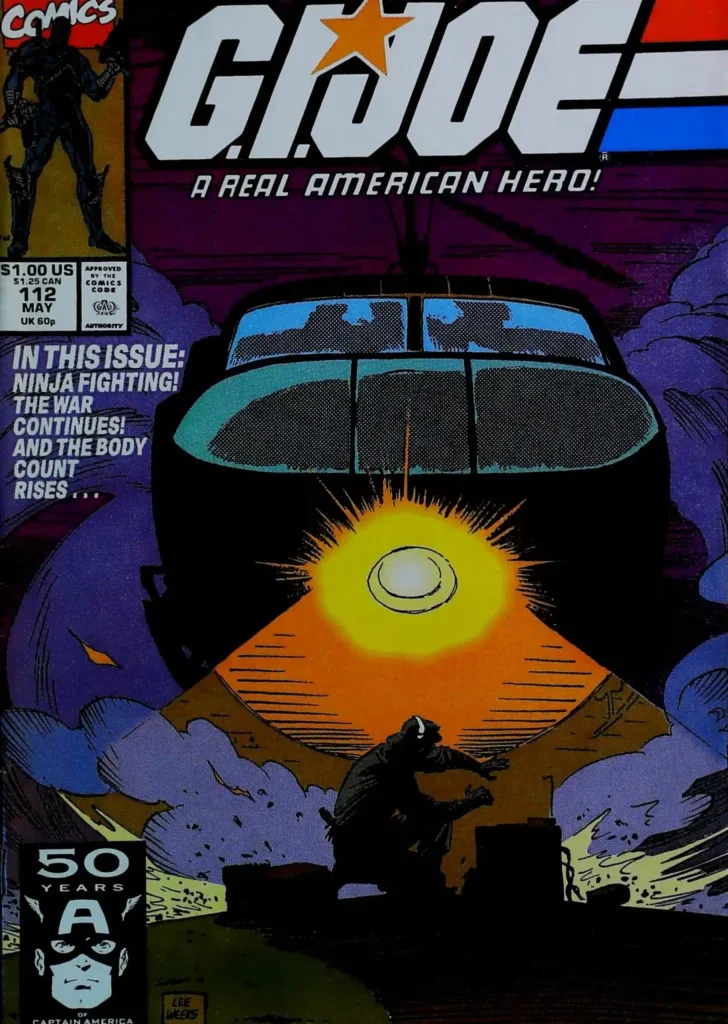 G.i. Joe: A Real American Hero #112, vue de l'exemplaire