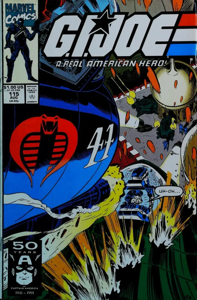 G.i. Joe: A Real American Hero #115, vue de l'exemplaire