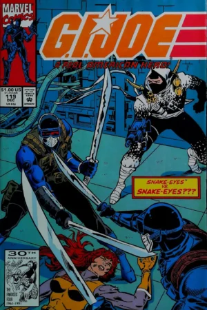 Couverture de G.I. JOE: A REAL AMERICAN HERO (1982) #119 - par Herb Trimpe - lecubeacomics.com