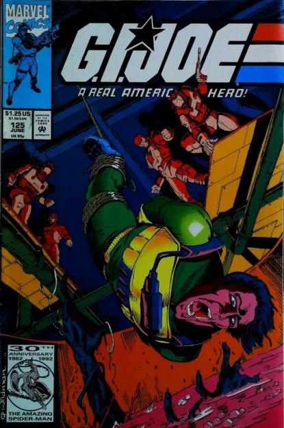 Couverture de G.I. JOE: A REAL AMERICAN HERO (1982) #125 - par Andrew Wildman - lecubeacomics.com