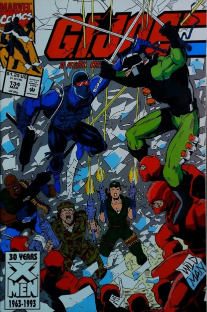 Couverture de G.I. JOE: A REAL AMERICAN HERO (1982) #134 - par Andrew Wildman - lecubeacomics.com