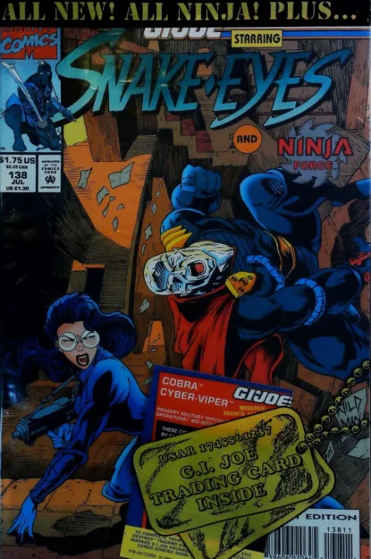 G.I. JOE: A REAL AMERICAN HERO (1982) #138 - Marvel - lecubeacomics.com Couverture de G.I. JOE: A REAL AMERICAN HERO (1982) #138 - par Andrew Wildman - lecubeacomics.com