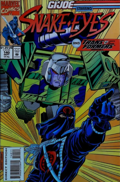 G.I. JOE: A REAL AMERICAN HERO (1982) #140 - Marvel - lecubeacomics.com Couverture de G.I. JOE: A REAL AMERICAN HERO (1982) #140 - par Chris Batista - lecubeacomics.com