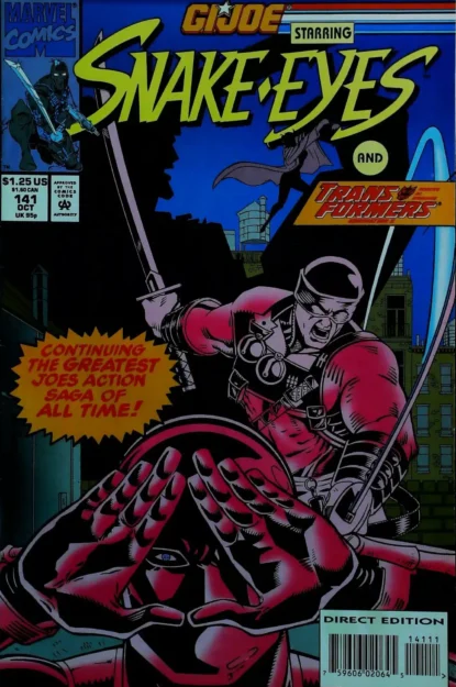 G.I. JOE: A REAL AMERICAN HERO (1982) #141 - Marvel - lecubeacomics.com Couverture de G.I. JOE: A REAL AMERICAN HERO (1982) #141 - par Chip Wallace - lecubeacomics.com