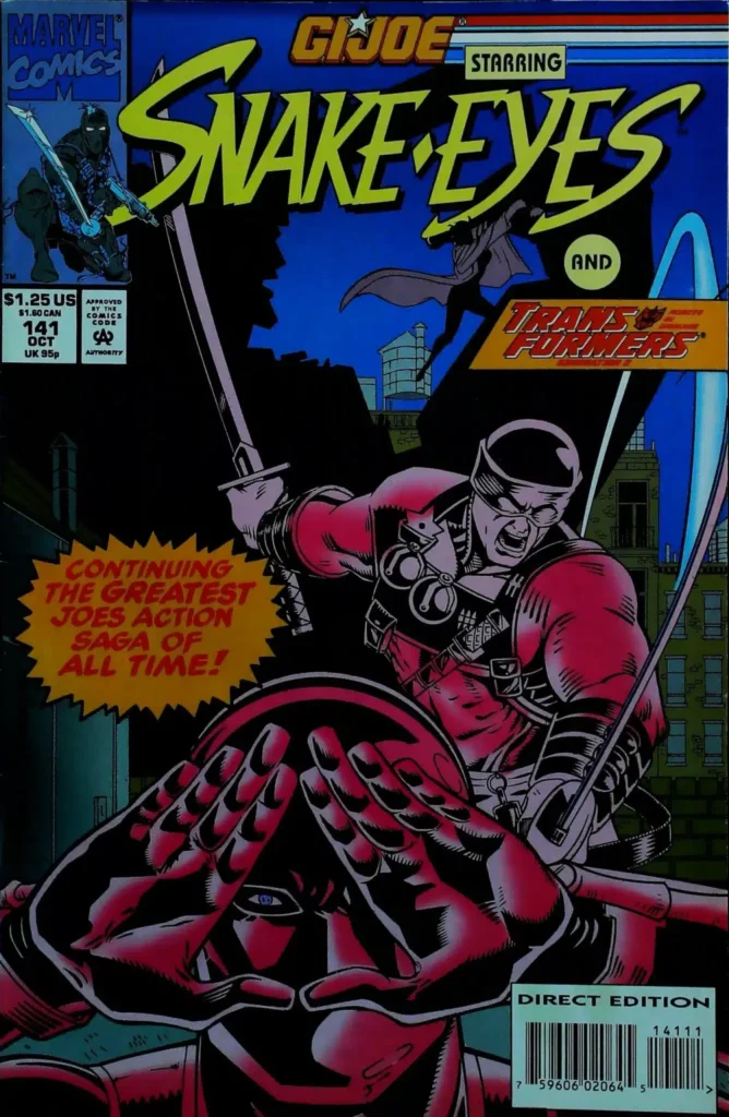 G.i. Joe: A Real American Hero #141, vue de l'exemplaire
